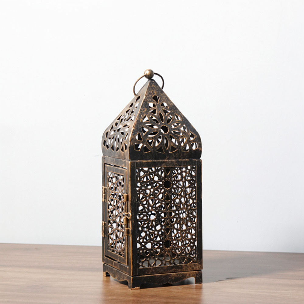 Rustik Fas Demir Mum Feneri, O - Candle Holder Decor incelemesi ve fiyatı