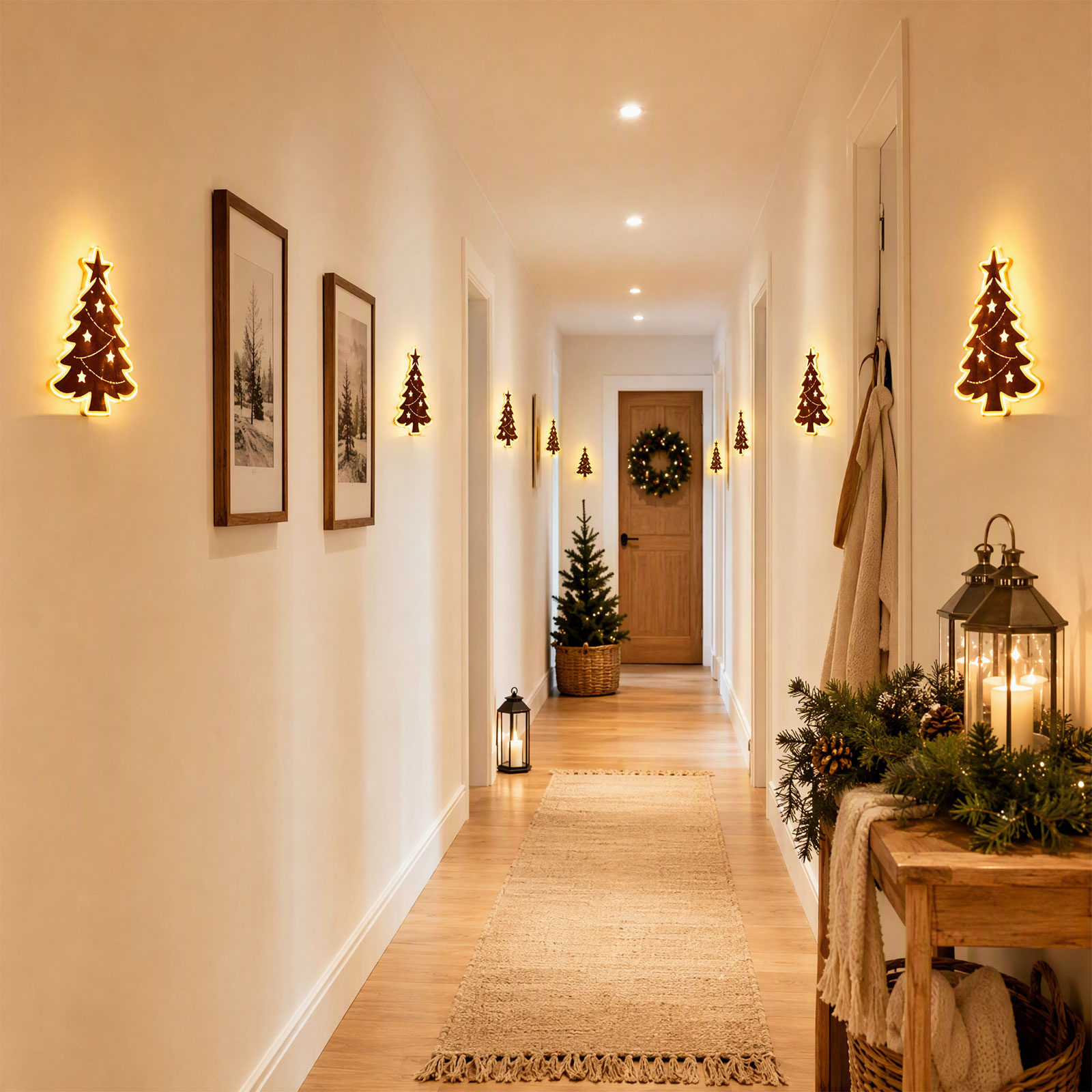 Noel Baba Geyiği Işıklı 3D Duv - Wall Sticker incelemesi ve fiyatı