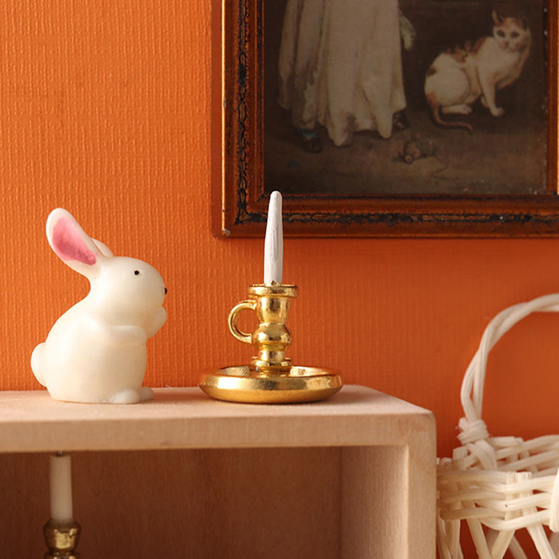 1:12 Dollhouse Minyatür Mumluk - Candle Holder Decor incelemesi ve fiyatı