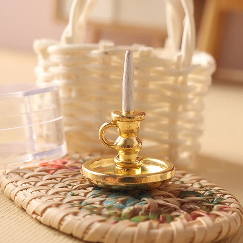 1:12 Dollhouse Minyatür Mumluk - Candle Holder Decor incelemesi ve fiyatı
