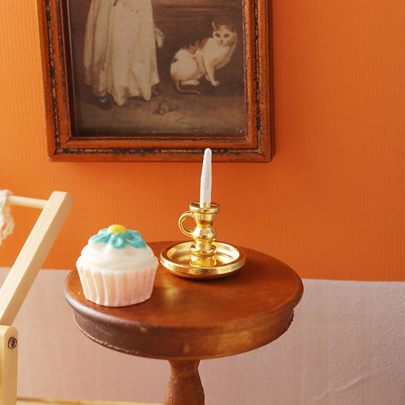 1:12 Dollhouse Minyatür Mumluk - Candle Holder Decor incelemesi ve fiyatı